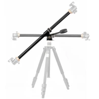 61cm24 tripod boom cross extension arm horizontal rod camera mount rotatable multi angle center column tripod tube accessory