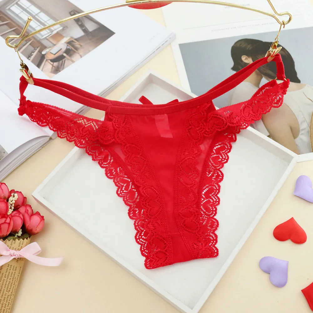 Женские кружевные трусики нижнее белье стринги сексуальные сплошное трусы с