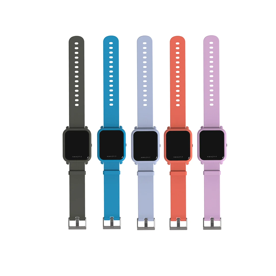 20 мм силиконовый ремешок на запястье для Xiaomi Huami Amazfit GTS Bip BIT PACE Lite спортивный
