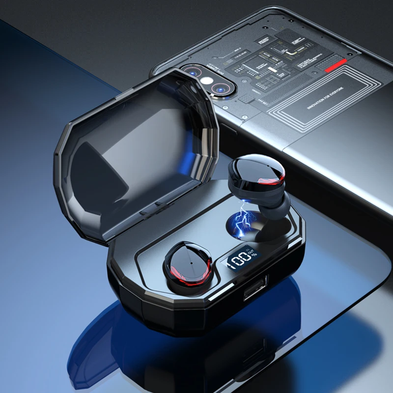 Беспроводные bluetooth-наушники BANDE TWS 3D стерео наушники с зарядным устройством