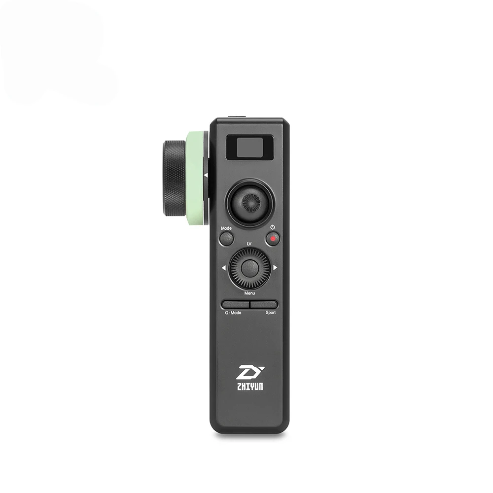 Черный ZHIYUN, официальный датчик движения, аксессуары для управления с непрерывным фокусом 2,4G, параметры беспроводного управления на OLED экране для крана 2 - Цвет: Черный