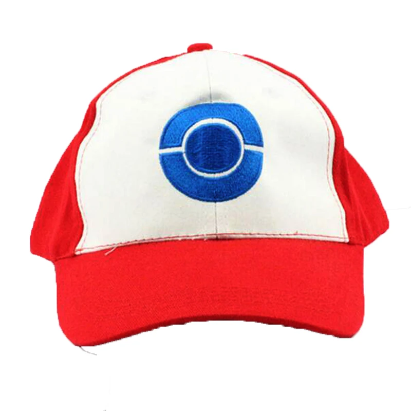 Летняя новая мультяшная Кепка пепельный Кетчум детская шапка аниме Карманный