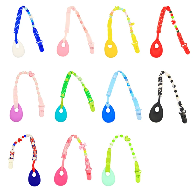 Baby Care Universal Holder Leash For Pacifiers Nipples Clip Chain Infant Child Soother Chains Teether hot | Игрушки и хобби