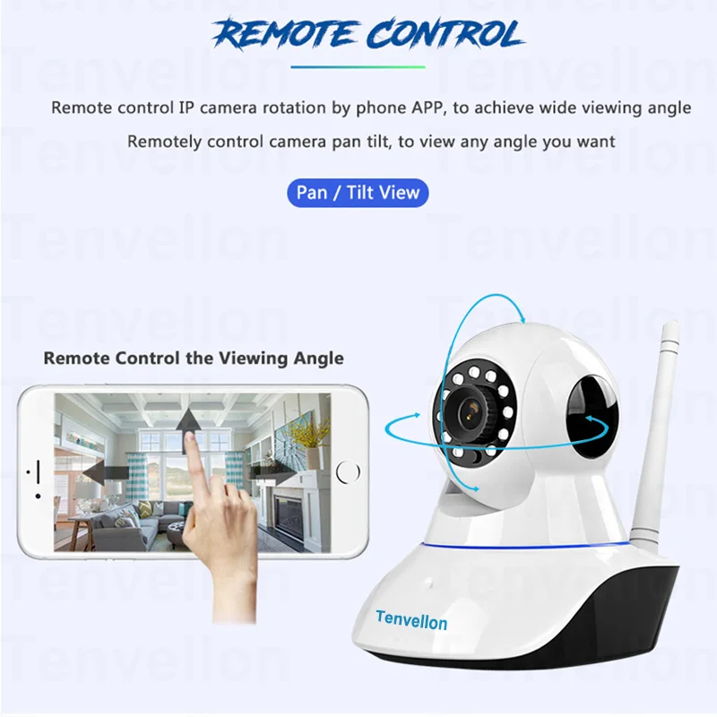 1080 P HD Беспроводная ip камера 2.0MP CCTV WiFi домашняя видео видеонаблюдения Система
