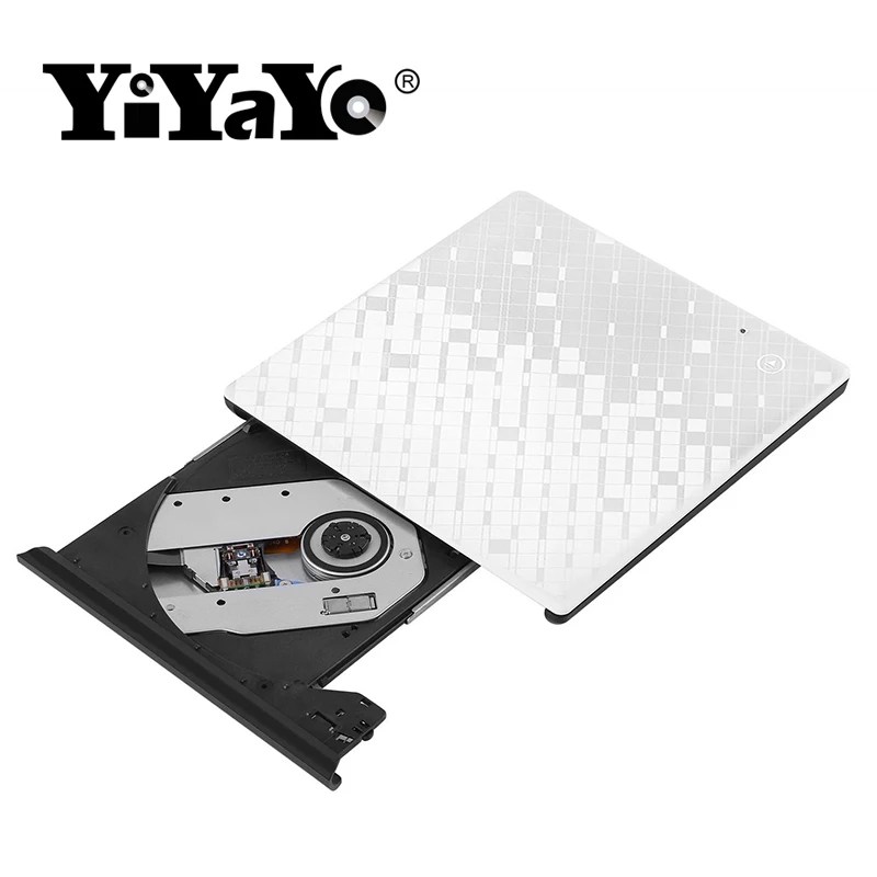 YiYaYo сенсорный контроль USB 3 0 CD/DVD RW привод внешний CD ROM/DVD ROM ультра тонкий