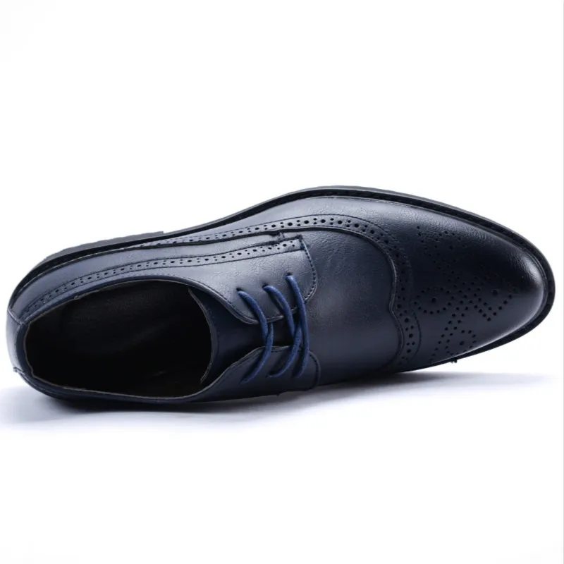 2018 Men Soft Comfort Leather Shoes Men's Spring New Fashion Style Minimalist Design Business Dress Casual Flat | Обувь