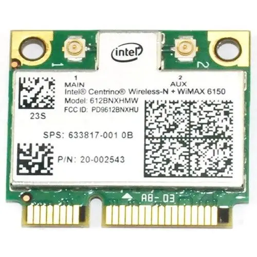 Mini pcie карта для Intel Centrino Advanced N WIMAX 6150 612BNXHMW Wi Fi беспроводная Половина мини половина