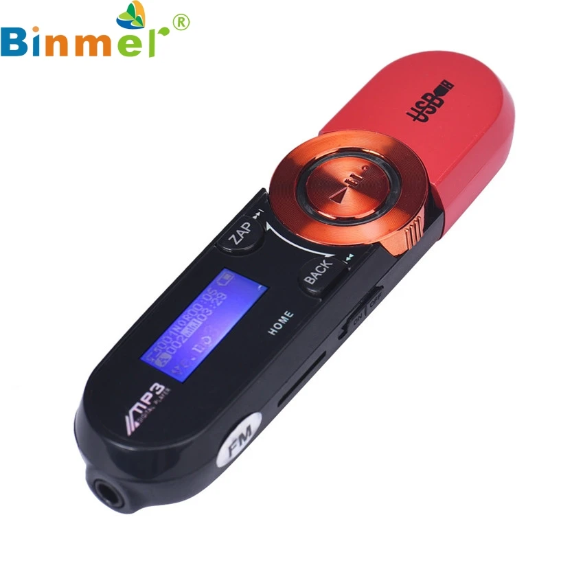 Binmer A18 Mecall Новый USB ЖК экран 16Гб Поддержка Flash TF плеер MP3 Музыка FM радио оптовая