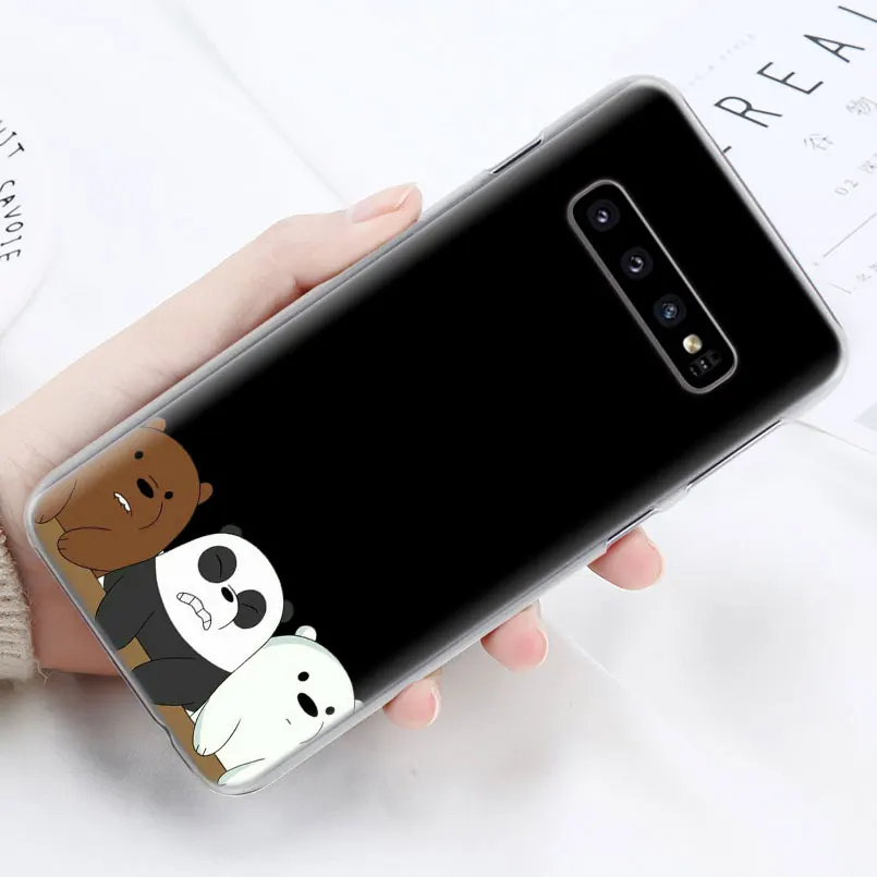 Милый мы вся правда о медведях телефонные чехлы для samsung Galaxy S10e S10 плюс S8 S9 плюс S6 S7 край A40 A50 A70 M20 чехол Coque
