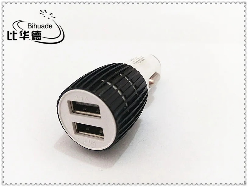 Новое поступление автомобильное зарядное устройство BIHUADE с 2 портами USB для s4 5 6