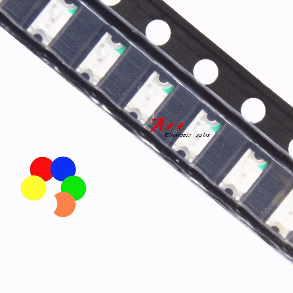 100 шт. 1206 SMD вело высокий светильник светодиод