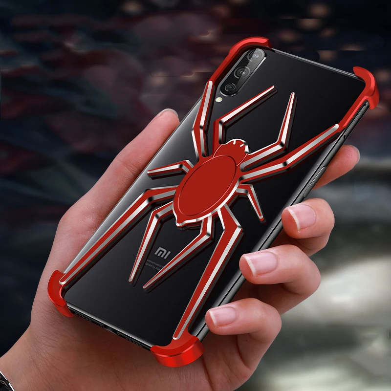 Футляр Fashion Spider Element Metal Bumper для Xiaomi Mi 9 из роскошного авиационного алюминиевого сплава для защиты Mi9