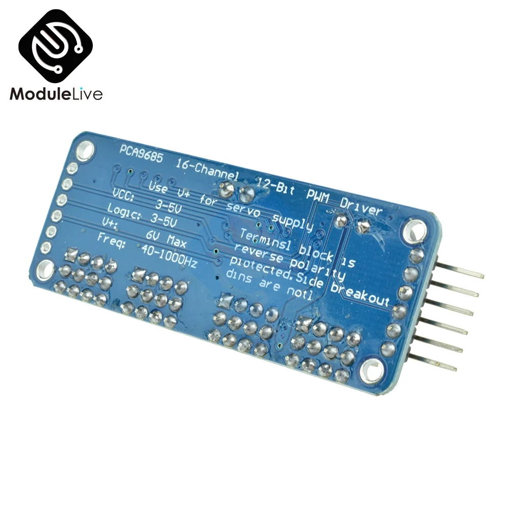 16 канальный видеорегистратор 12 битная ШИМ/Servo Driver I2C интерфейс PCA9685 модуль Raspberry pi