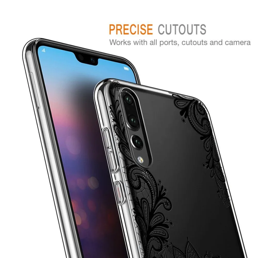 Panda Cute Patterned Slim Ultra Thin Clear Soft Silcione Case For Huawei P20 Lite Nova 3E Plus P Smart Phone Cover |
