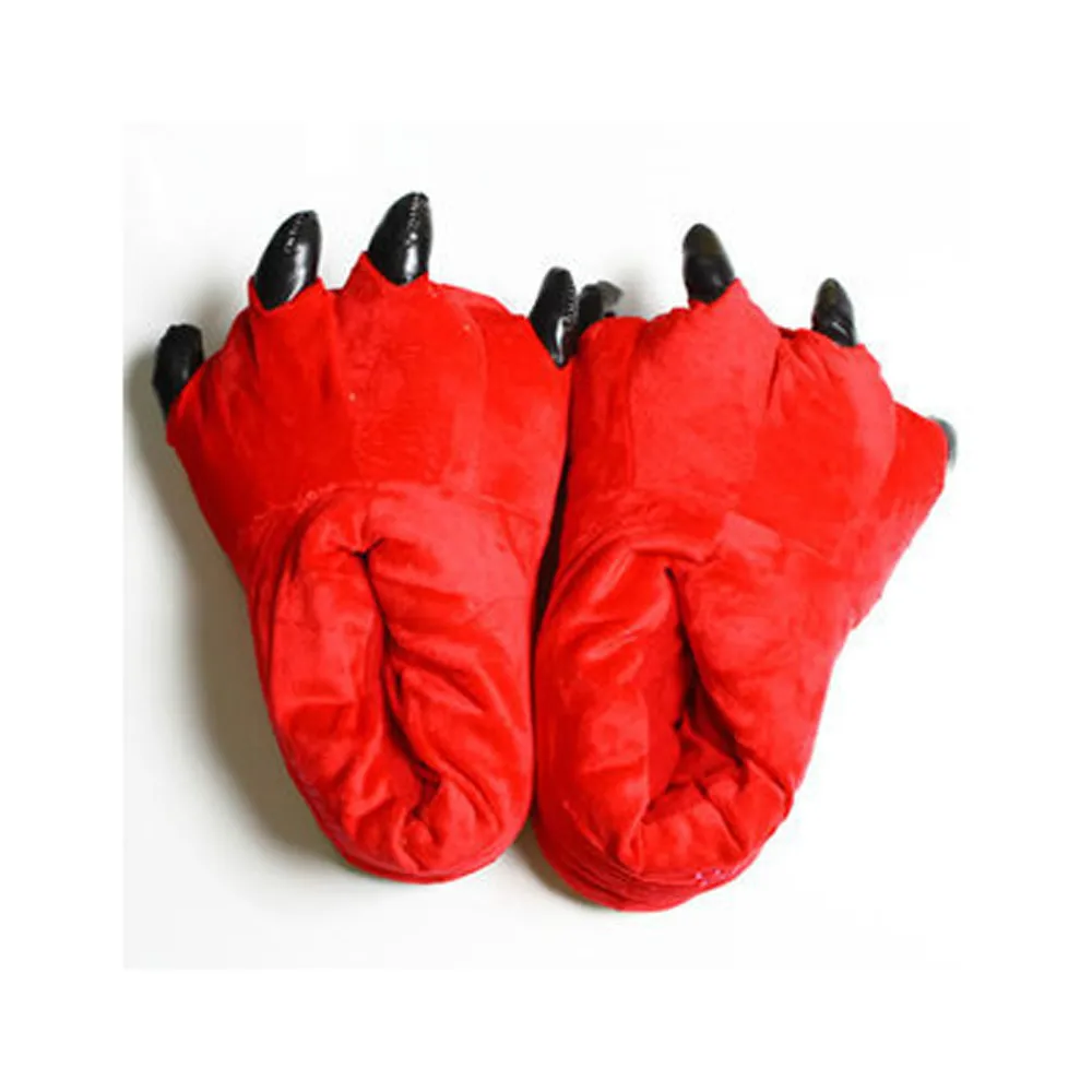 Детские зимние теплые плюшевые домашние тапочки коралловый бархат Миньоны Ститч