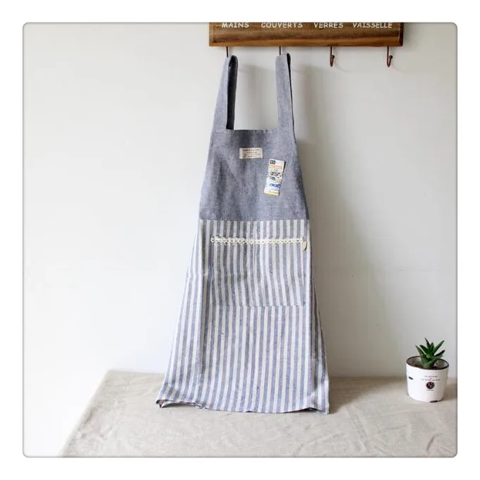 1 шт. Женский хлопковый фартук в японском стиле|apron women|retro kitchen apronspinafore apron |