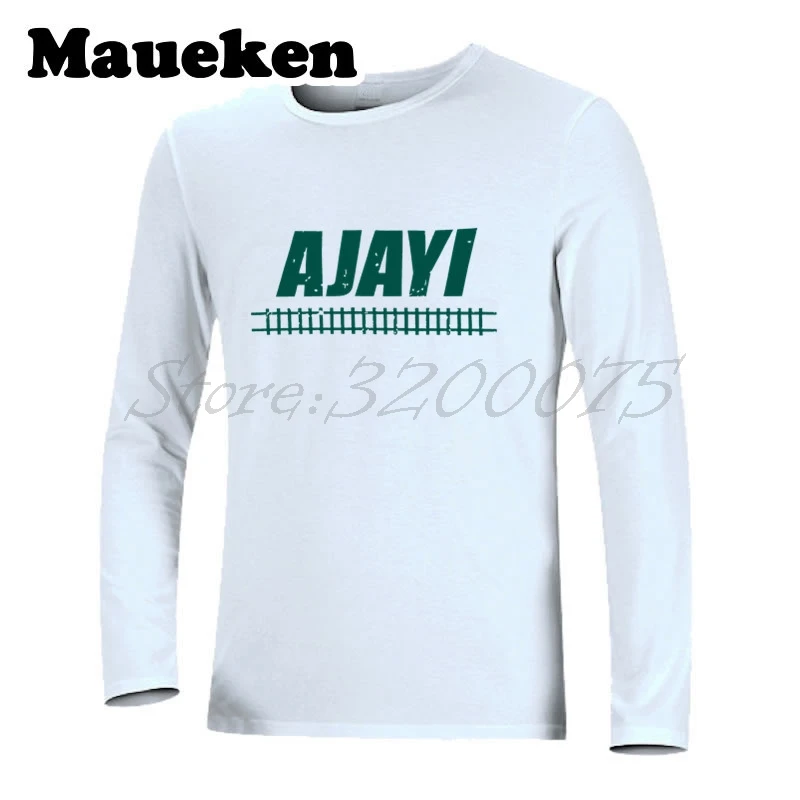 Мужская футболка с длинным рукавом Jay Ajayi 36 JayTrain Philadelphia Fly Bleed Green супер мужская