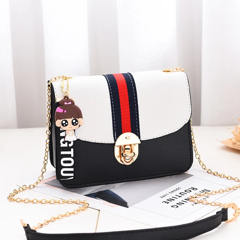 2019 Ladies Shopping Shoulder Bag for Girls Spring Summer Handbags PU Leather Small Flap Crossbody Bags Women Messenger | Багаж и сумки