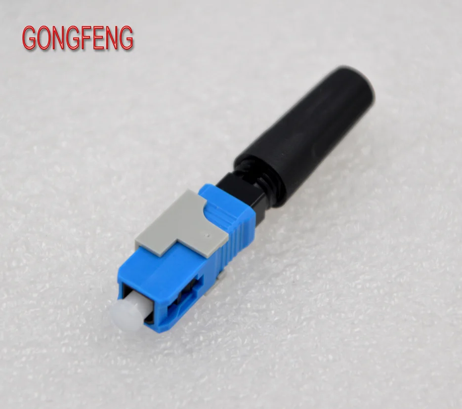 SCPC Blue 10pcs GONGFENG 100 шт. Новинка SC/APC оптоволоконный быстрый разъем FTTH, встроенный оптоволоконный быстрый разъем, специальная - Цвет: SCPC Blue 10pcs