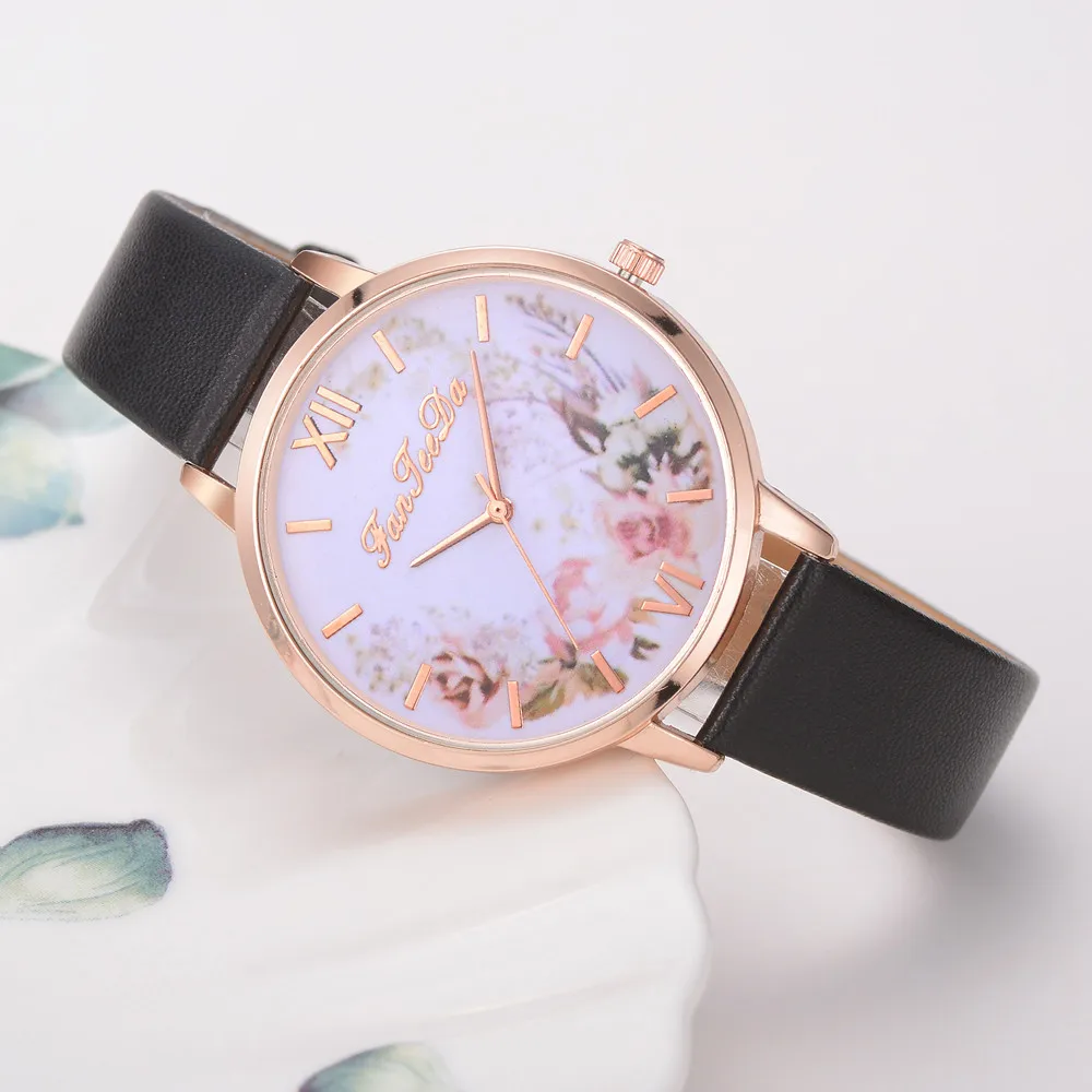 Relojes Para Mujer Часы женские кожаный браслет для часов люкс бренд раз часы Креативный