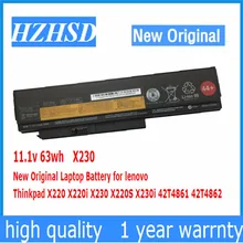 11.1v 63wh New Original X230 Laptop Battery for lenovo Thinkpad X220 X220i X230 X220S X230i 42T4861 42T4862