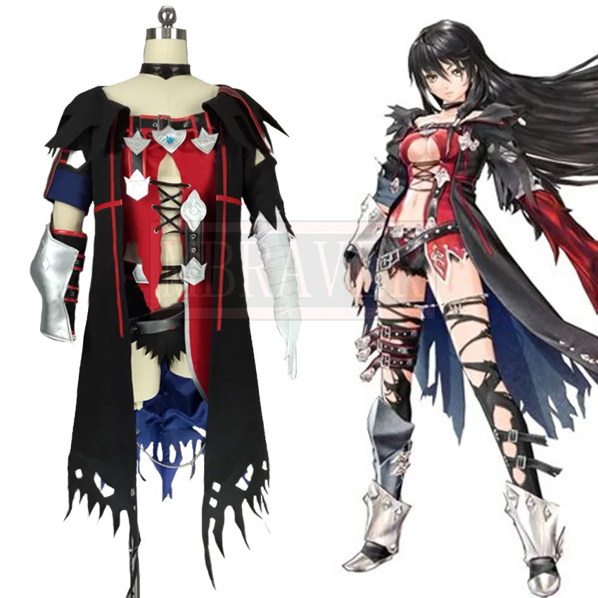 

Tales of Berseria Velvet Crowe Sexy Dress cosplay costume full set adult Halloween costume