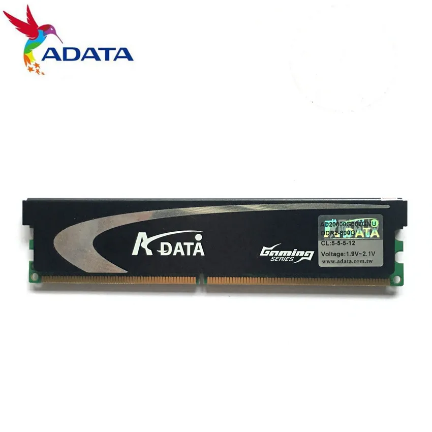 Фото Память AData DDR2 2 ГБ 4 PC2 6400 800 МГц память для ПК модуль памяти ОЗУ настольного