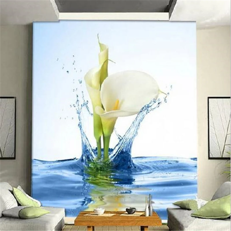 beibehang Fashion Mural custom manufacturer personalized wallpaper mural TV wall painted backdrop | Обустройство дома