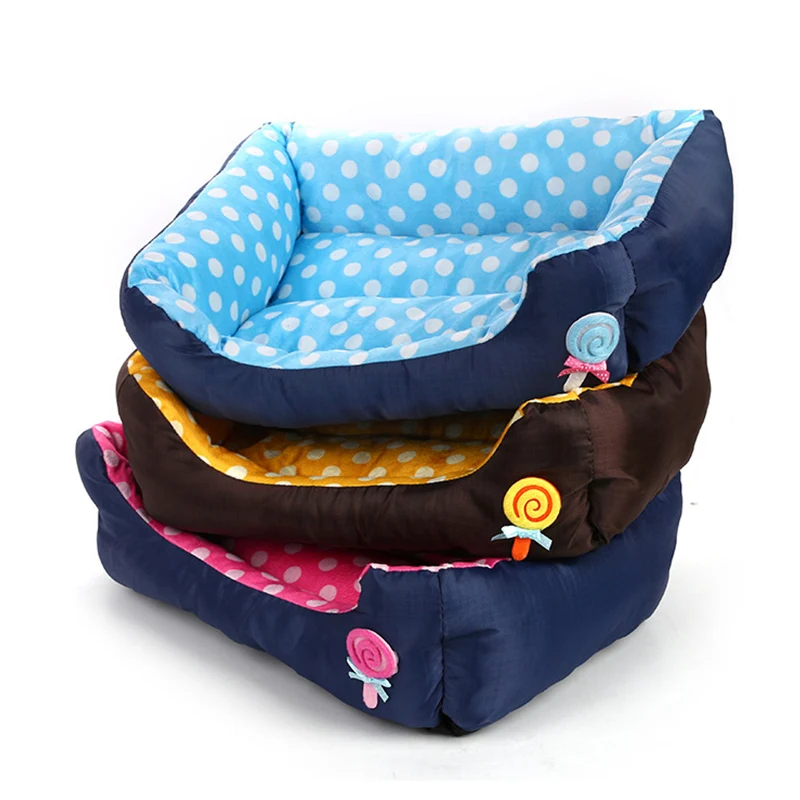 

Pet Dog Bed Warming Dog House Soft Material Nest Dog Sofa Mat and Winter Warm Kennel For Cat Puppy cama perro