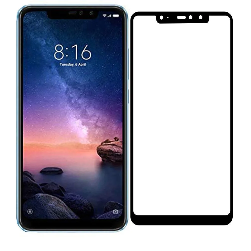 Защитное стекло для Xiaomi Redmi Note 6 Pro, закаленное стекло для Xiomi Xiaomi Redmi Note 6 7 8 Pro GO Global, полное покрытие
