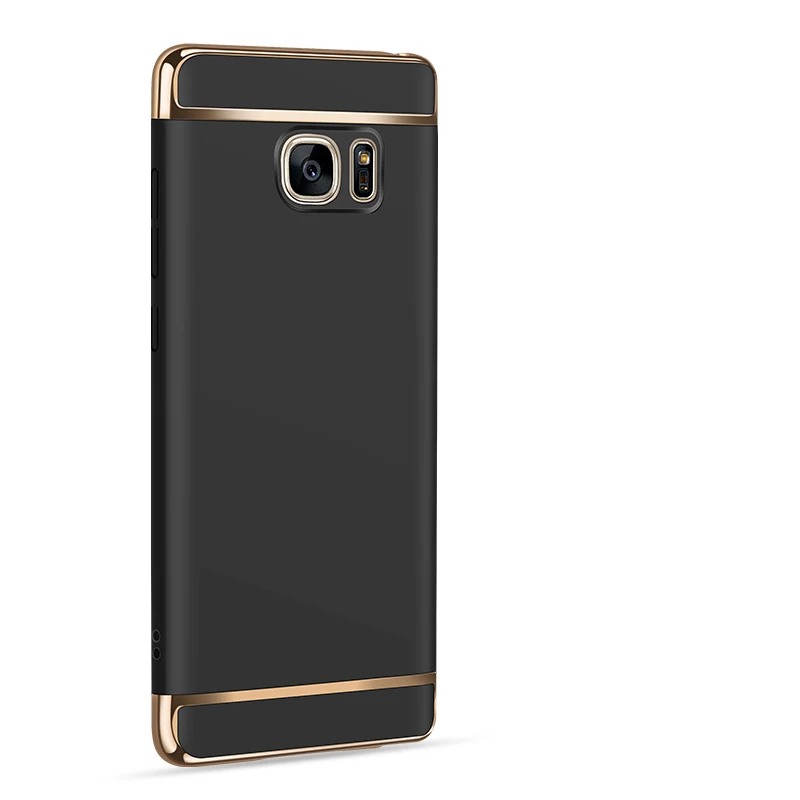 Чехол MAKAVO для Samsung Galaxy Note 5 3 в 1 жесткий матовый пластиковый чехол задней панели