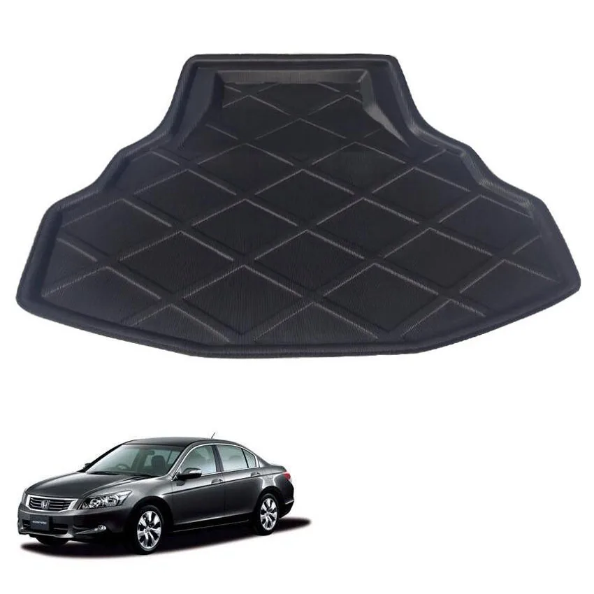 

For Honda Accord 8th 2008-2012 Car Trunk Mat Rear Liner Cargo Boot Mat Protect Car Floor Carpet Interior Accessories