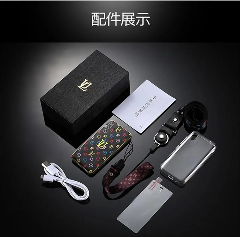 Самый маленький смартфон Ulcool U2 3,15 дюймов MTK6739 1 ГБ 8 ГБ телефон Android 8,1 Google Play 4G милый кожаный мини мобильный телефон