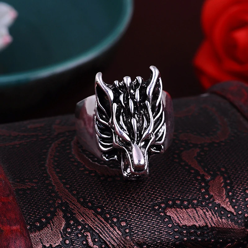 Мужское Винтажное кольцо из цинкового сплава в стиле панк|fashion rings|ring fashionrings free