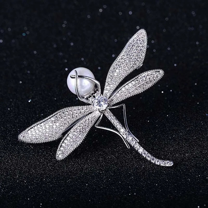 Ювелирный магазин BSL высококачественные модные броши в виде стрекозы для женщин