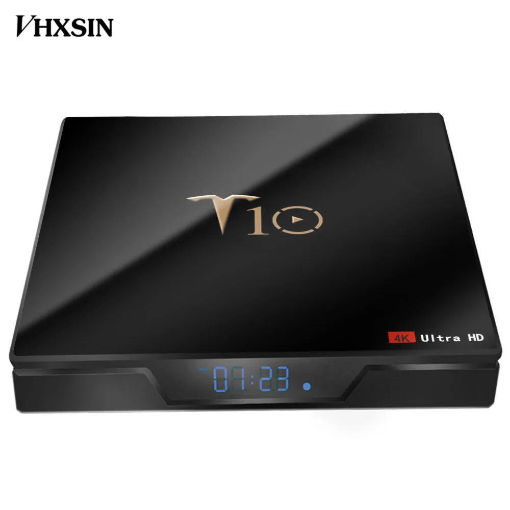 VHXSIN 20 шт./лот T10 TV Box 2 Гб RAM 16 ROM Amlogic S905W/2 4G WiFi 100M 4K VP9 H.265 | Электроника