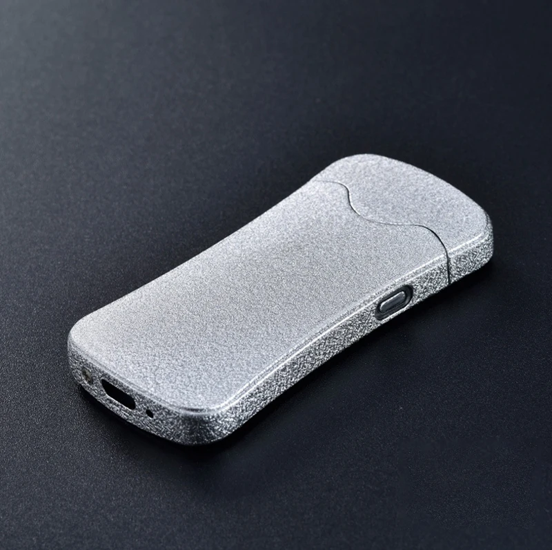 Tungsten Turbo USB Зажигалка беспламенная электронная перезаряжаемая WilndProof Can лазерный
