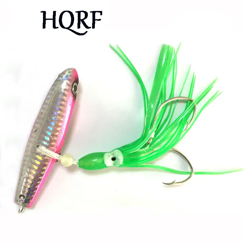 Горячая Распродажа приманка со свинцовым рыболовная с тройными крючками и