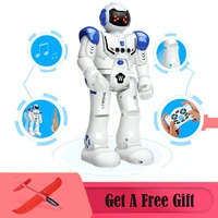 2019 newest robot usb charging dancing gesture action figure toy robot control rc robot toy for boys children birthday gift