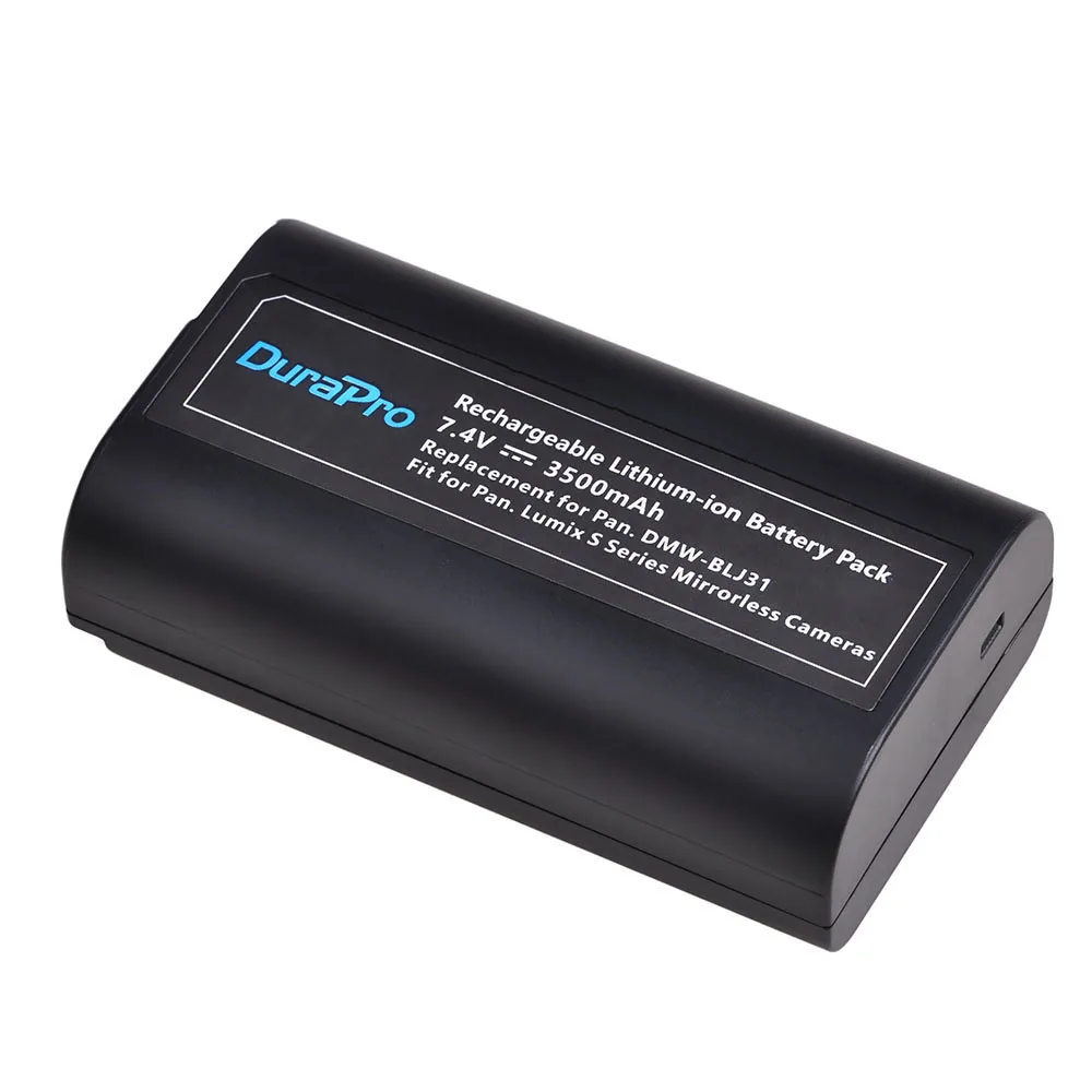 DuraPro 1 шт. DMW-BLJ31 DMW BLJ31 батарея для Panasonic DMW-BLJ31 батарея для Panasonic LUMIX S1, S1R, S1H беззеркальных камер