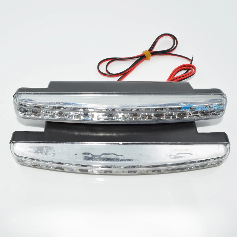 2 шт./лот супер белые Автомобильные фары Дневные ходовые огни светодиодные