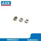 Axk 10 шт. Mr63zz-2 3x6x2 мм глубокий шаровой подшипник Миниатюрный подшипник высокого качества Mr63z