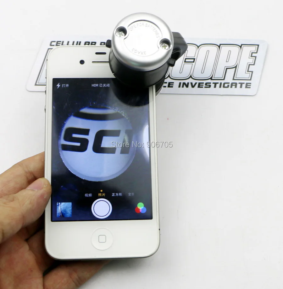 Микроскоп Sky Rocket AppScope с быстрым прикреплением мини микроскоп для изучения науки