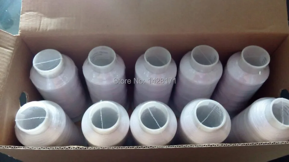 Популярный бренд Simthread 5 цветов 2500Y светится в темноте нить с 1 белой полиэфирной