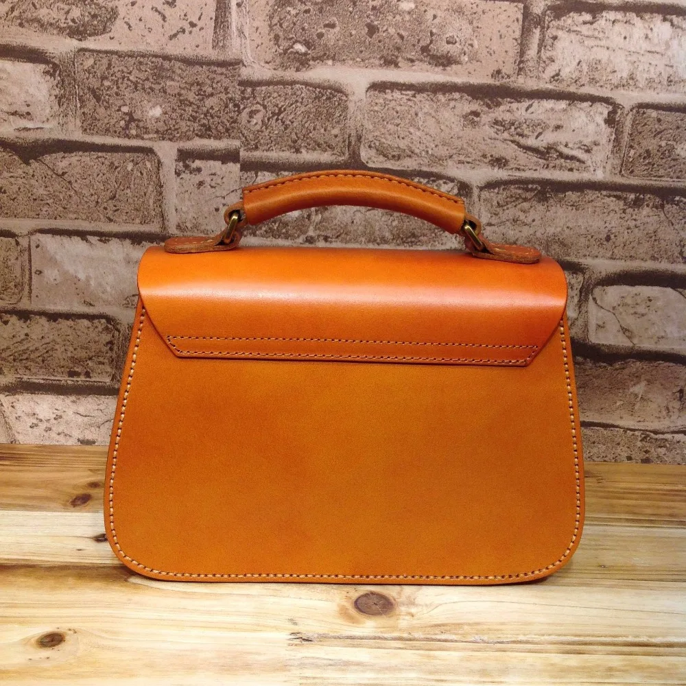 Винтажная сумка из натуральной кожи ручной работы в консервативном стиле для девочек, Женская сумочка, маленькая сумочка из коровьей кожи, женская сумка через плечо