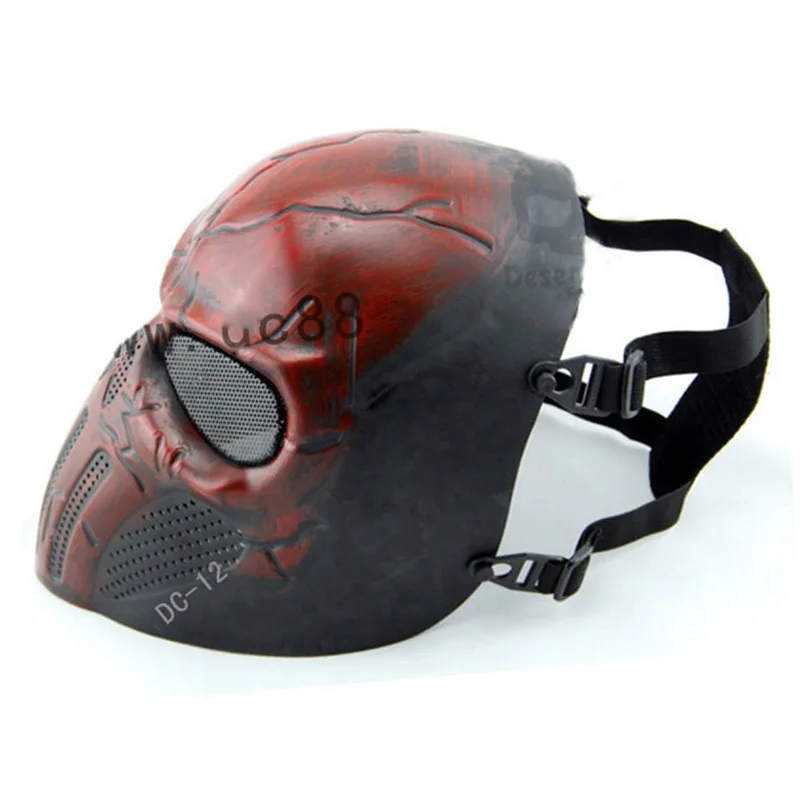 Tactical Airsoftsports paintball wargame face mask with Ear-protective Chastener | Спорт и развлечения