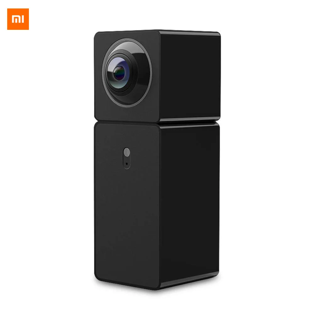 Xiaomi Hualai Xiaofang 1080P двойная линза панорамный вид Смарт WIFI IP камера умный дом