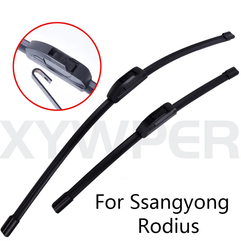 Winshield Стеклоочистители Лезвия для автомобилей Ssangyong Rodius с 2005 2006 2007 2008 до 2013