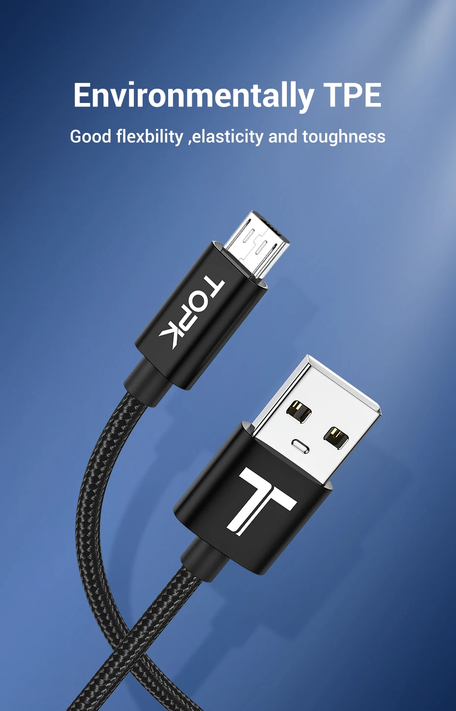 Micro USB кабель 2.4A нейлон Быстрая зарядка USB кабель для передачи данных для samsung Xiaomi huawei Microusb зарядное устройство Шнур Android телефон кабели