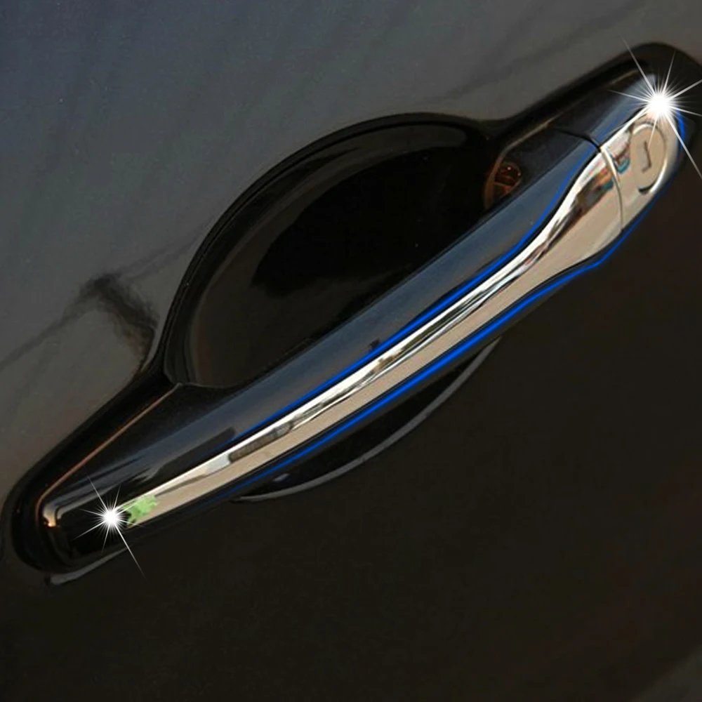 Хромированная накладка на дверную ручку из нержавеющей стали для Peugeot 301 2008 3008 408